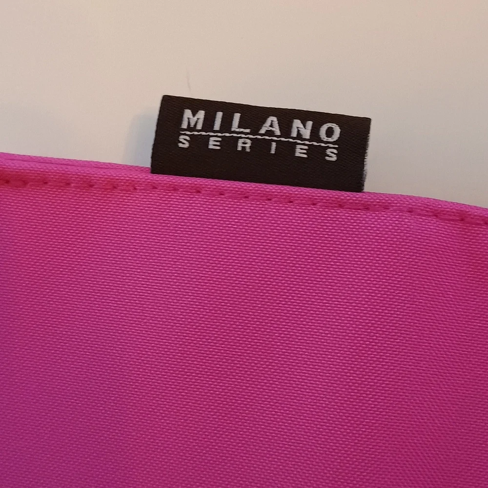 Woman's Milano Tote Series Vibrant Pink with Green Handles- Brand New With Tags! - Picture 3 of 9